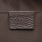 Gucci Waist Bag GG Crystal Beige Dark Brown Canvas Leather — view 4