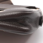 Gucci Waist Bag GG Crystal Beige Dark Brown Canvas Leather — view 6