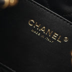 Chanel Shoulder Bag 22 Mini Black Leather 22 Quilted Chain — view 4