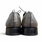 Dior Homme Lace Up Leather Shoes Business Gray — view 4