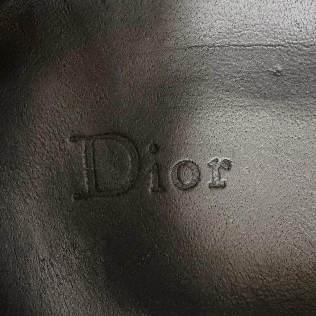 Dior Homme Lace Up Leather Shoes Business Gray — view 8