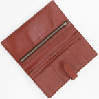 Hermes Bearn Souffle Bicolor Veau Epsom Brown Silver M Wallet — view 5