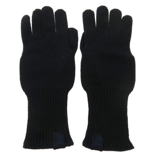 Bottega Veneta Globe Gloves Black