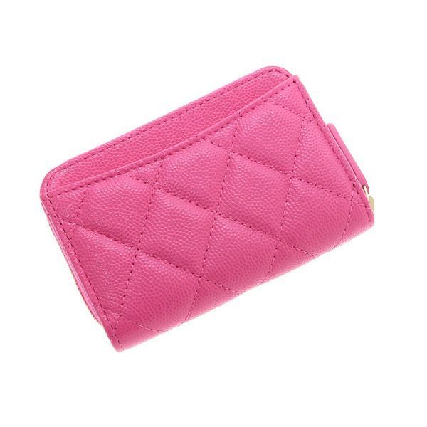 Chanel Quilted Caviar Coin Card Case — view 2