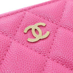 Chanel Quilted Caviar Coin Card Case — view 6