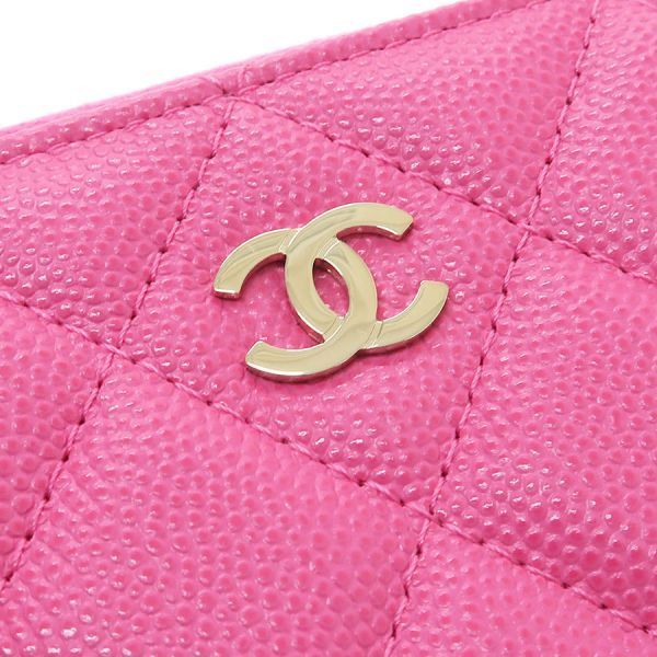 Chanel Quilted Caviar Coin Card Case — view 6