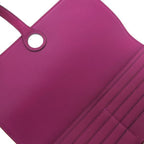 Hermes Dogon Wallet Pink — view 3