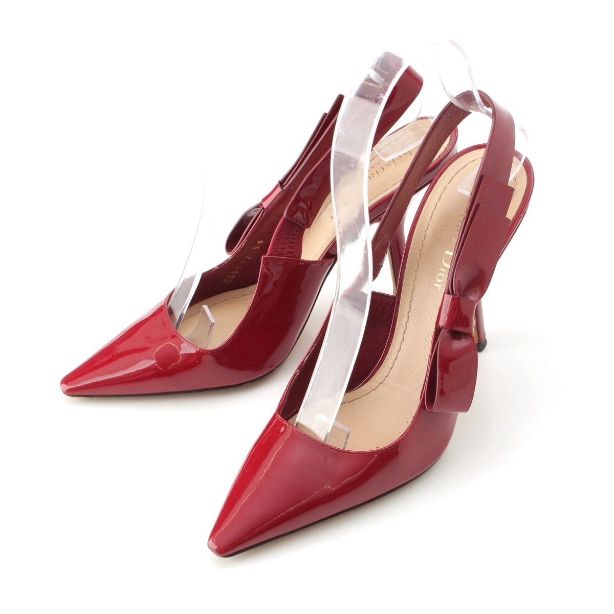 Dior Patent Ribbon Mule