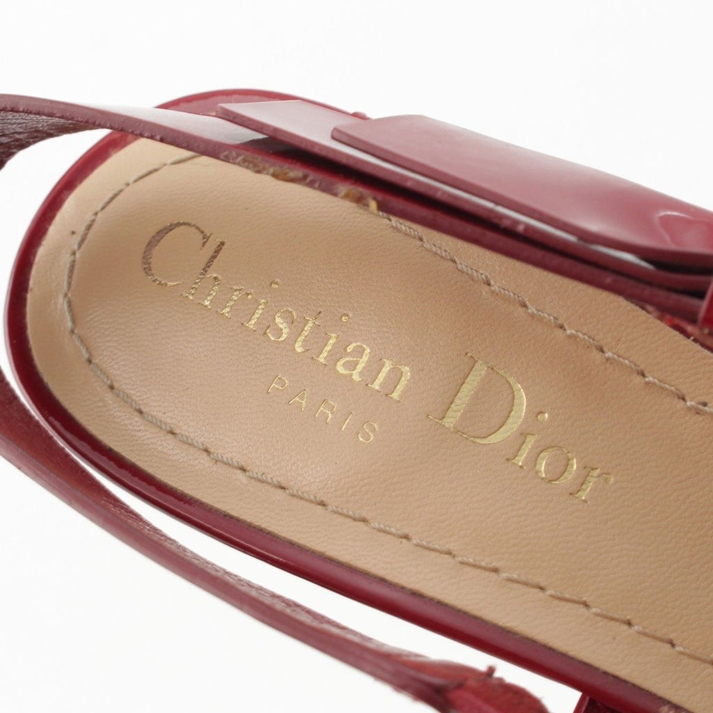 Dior Patent Ribbon Mule — view 7