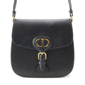 Dior Boby M Bobby Leather Shoulder Bag Black