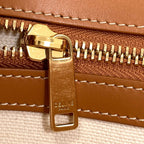 Celine Vertical Cover 2-Way Handbag Canvas — view 9