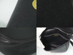 Dior Leather Shoulder Bag Pochette Black — view 8