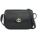 Celine Leather Shoulder Bag Pochette Black