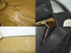 Celine Leather Shoulder Bag Pochette Black — view 9