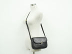 Celine Leather Shoulder Bag Pochette Black — view 6