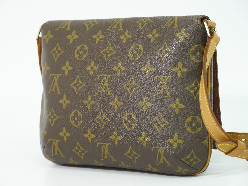 Louis Vuitton LV Musette Tango Short Monogram Shoulder Bag Brown — view 2