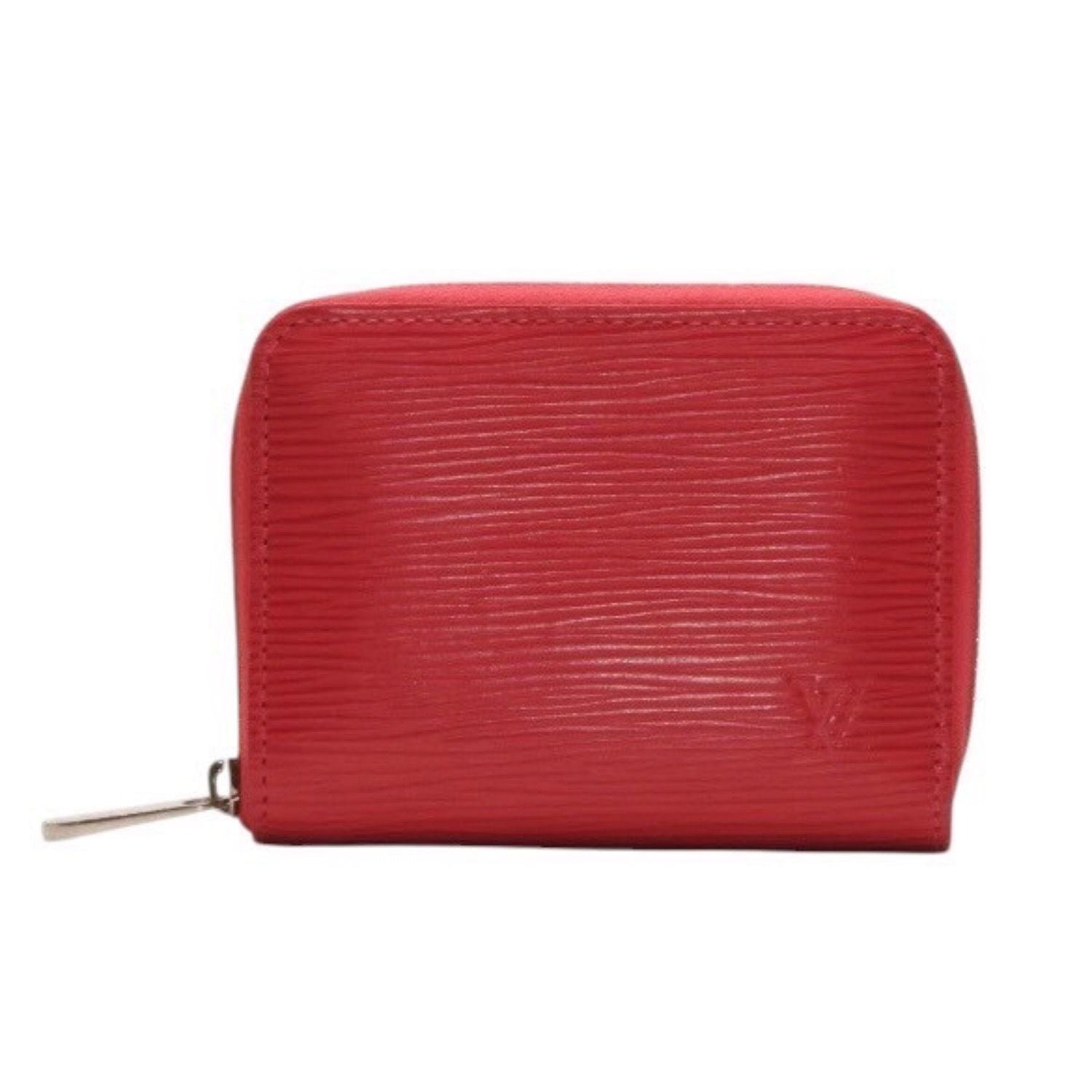 Louis Vuitton Zippy Coin Purse Epi Leather Pink Silver