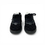 Chanel Sneakers Shoes Suede Nylon Black CC Logo — view 2