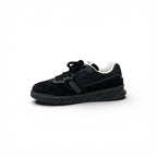 Chanel Sneakers Shoes Suede Nylon Black CC Logo — view 3