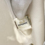 Chanel Shoulder Bag Lambskin White Gold CC Logo Quilted Chain 2-Way — view 7