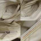 Chanel New Travel Line Nylon Canvas Beige Boston Bag — view 7