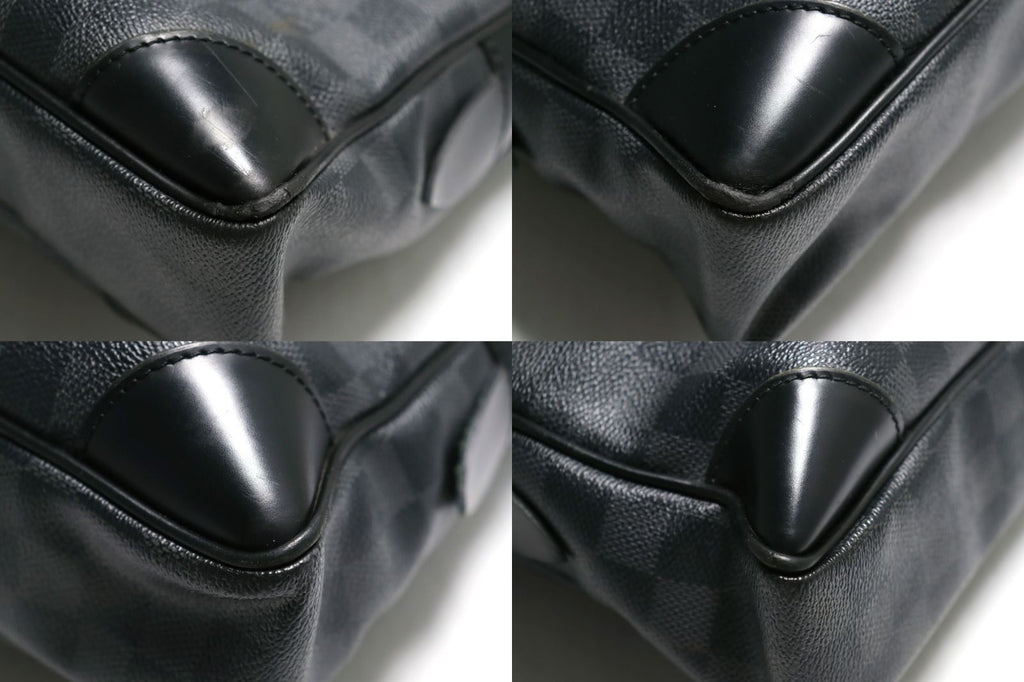 Louis Vuitton Damier Graphite Pdv Leather Business Briefcase — view 4
