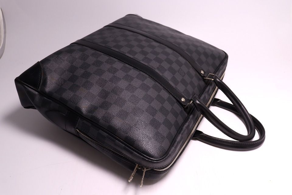 Louis Vuitton Damier Graphite Pdv Leather Business Briefcase — view 6