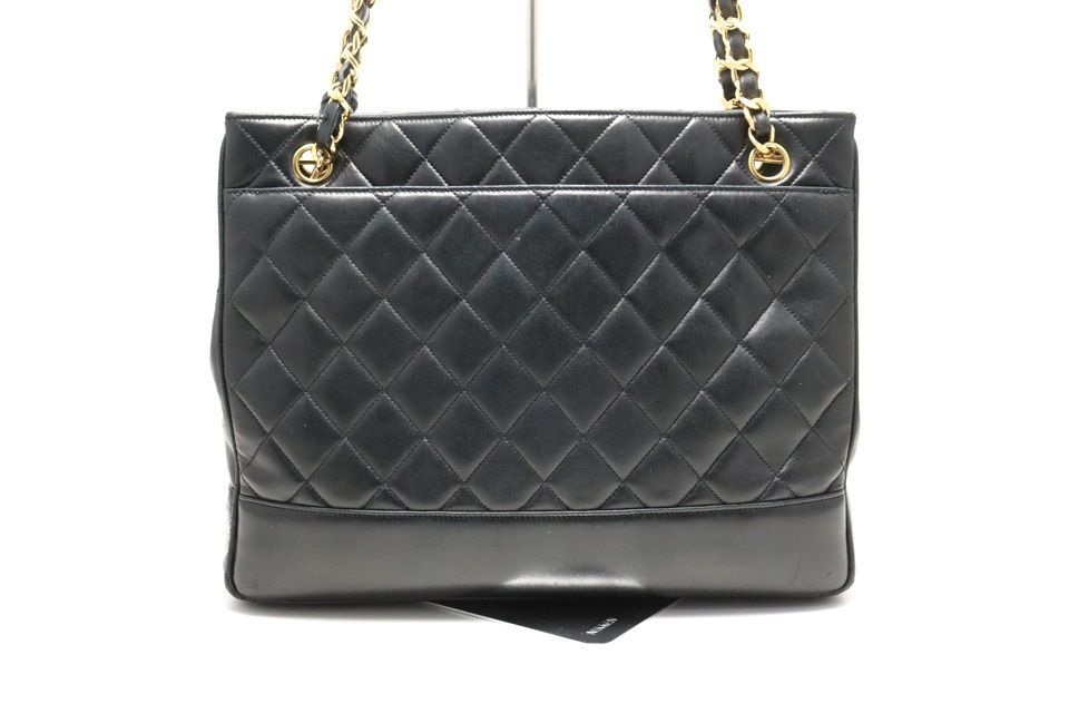 Chanel Quilted GD Leather Shoulder Bag — view 2