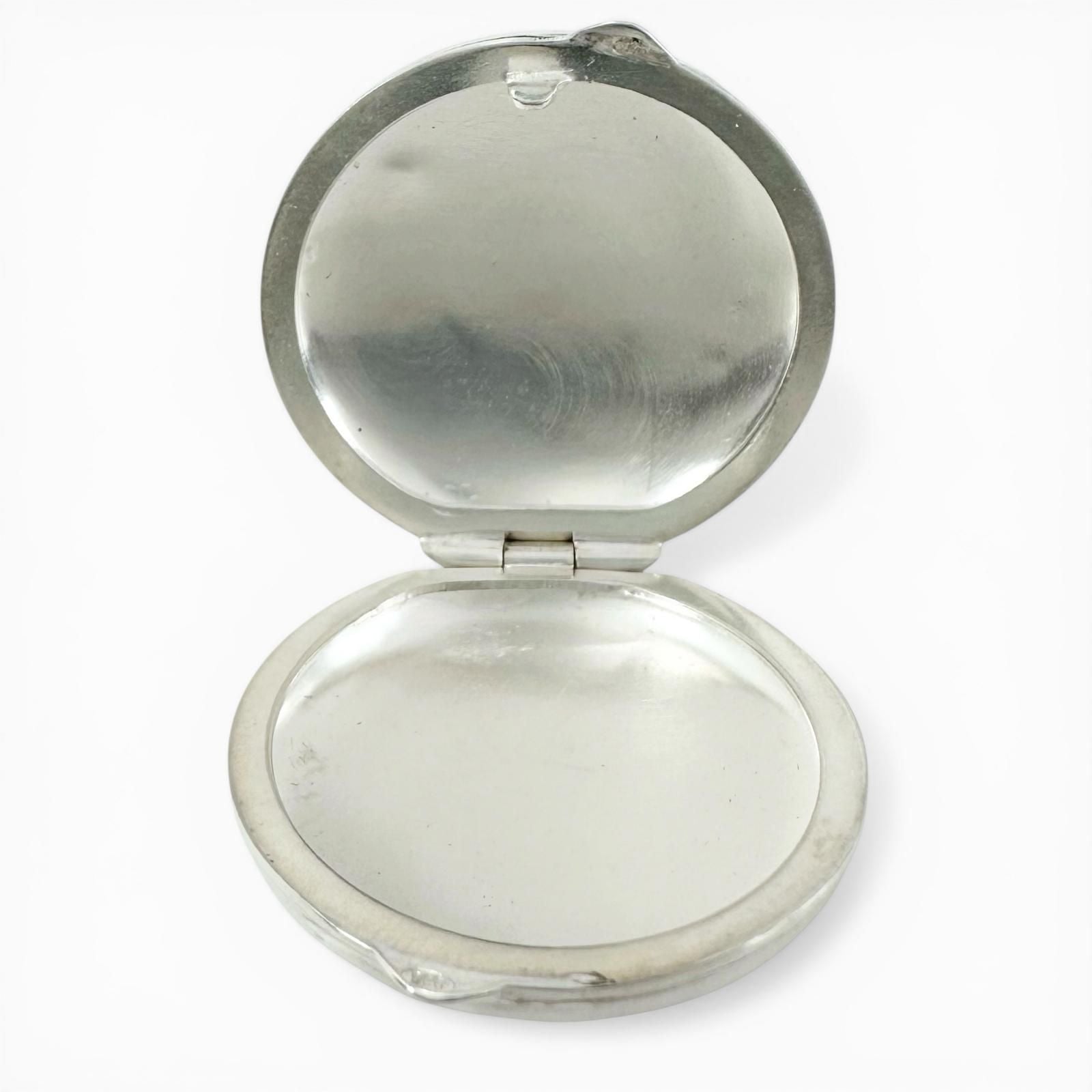 Hermes Vintage Pircas Pendant Top Silver — view 3