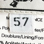 Hermes Logo Embroidery Down Jacket Prim Bucket Hat Orange 57 — view 9