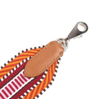 Hermes Bandouliere Sangle Caval Shoulder Strap Toile Ash Voswift Orange Minium — view 6