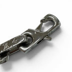 Louis Vuitton Collier Chain Monogram Necklace Silver — view 5