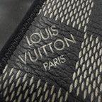 Louis Vuitton Miami Line Mules Leather Damier Giant Slide Sandals Black 9 — view 7