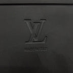 Louis Vuitton Miami Line Mules Leather Monogram Giant Slide Sandals Black 10 — view 9