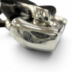 Louis Vuitton Monogram Chain Bracelet Silver Black — view 5
