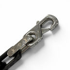 Louis Vuitton Monogram Chain Bracelet Silver Black — view 4
