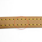 Louis Vuitton Logo Leather Shoulder Strap Light Brown Gold — view 7