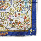 Hermes Carre 90 Pierres D'orient Et D'occident Oriental and Western Silk 100% — view 5