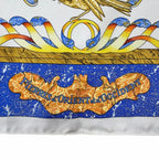 Hermes Carre 90 Pierres D'orient Et D'occident Oriental and Western Silk 100% — view 7