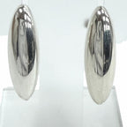 Gucci Oval Earrings Silver
