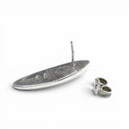 Gucci Oval Earrings Silver — view 4