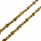 Saint Laurent Yves Vintage Ball Necklace Pendant Gold — view 4