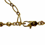 Saint Laurent Yves Vintage Ball Necklace Pendant Gold — view 5