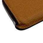 Loewe Card Holder Case L-shaped Zipper Anagram Leather Coin Brown — view 3