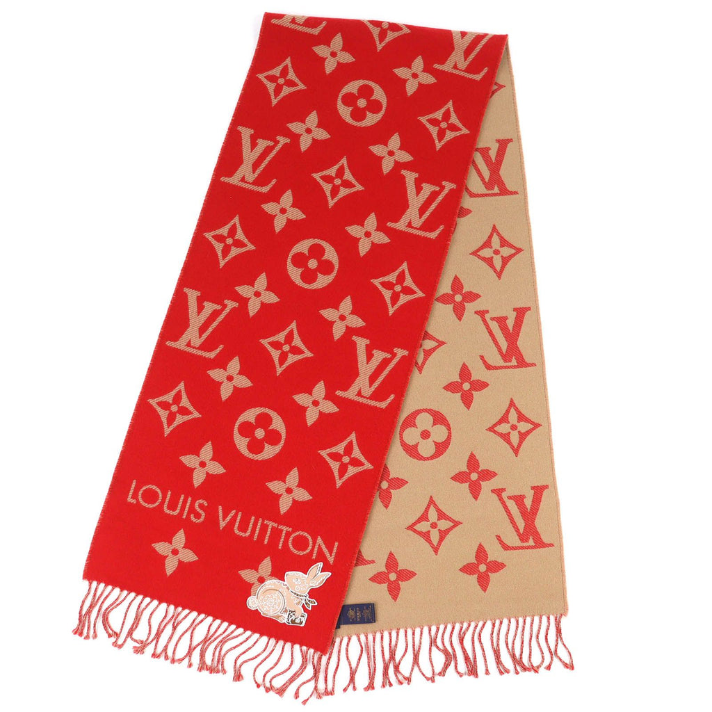Louis Vuitton Echarpe LV Essential Precious Rabbit Wool 100% Zodiac Collection — view 3