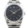 Rolex Watch Air King Black Dial Luminous Index Hand SS Automatic Winding