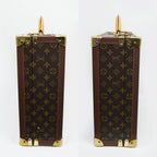 Louis Vuitton Monogram Bisten 55 Brown Trunk Travel Bag — view 2