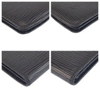 Louis Vuitton Epi Cuvette Spruce Black Leather Coin Purse — view 3