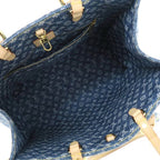 Louis Vuitton Monogram Denim On The Go MM Remix Tote — view 2