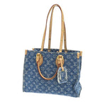 Louis Vuitton Monogram Denim On The Go MM Remix Tote